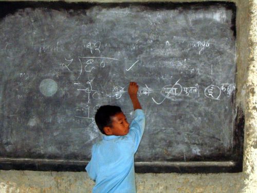 student in timal-kavre